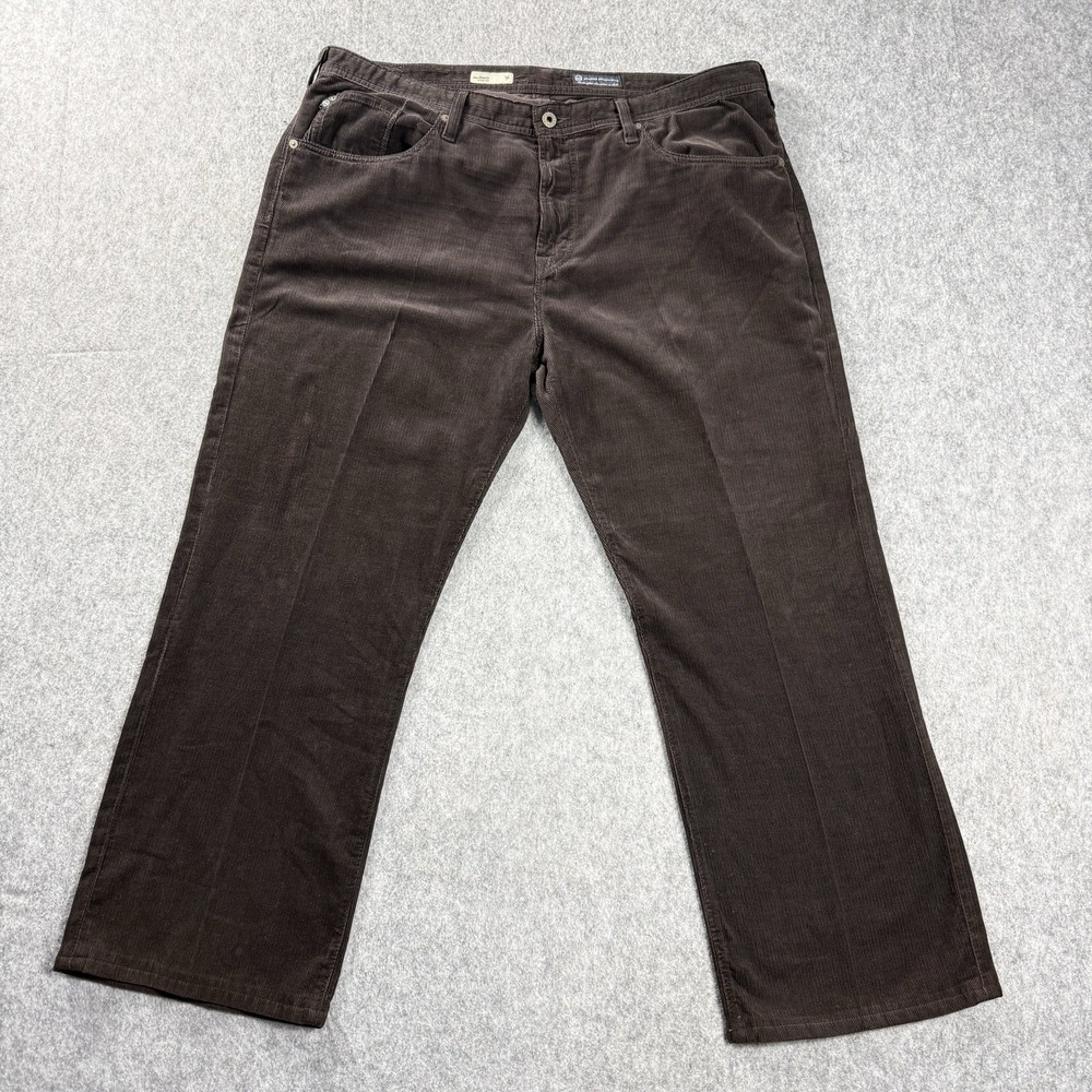 Adriano Goldschmied‎ The Hero Pants Mens 40x29 Brown Corduroy Straight Leg USA